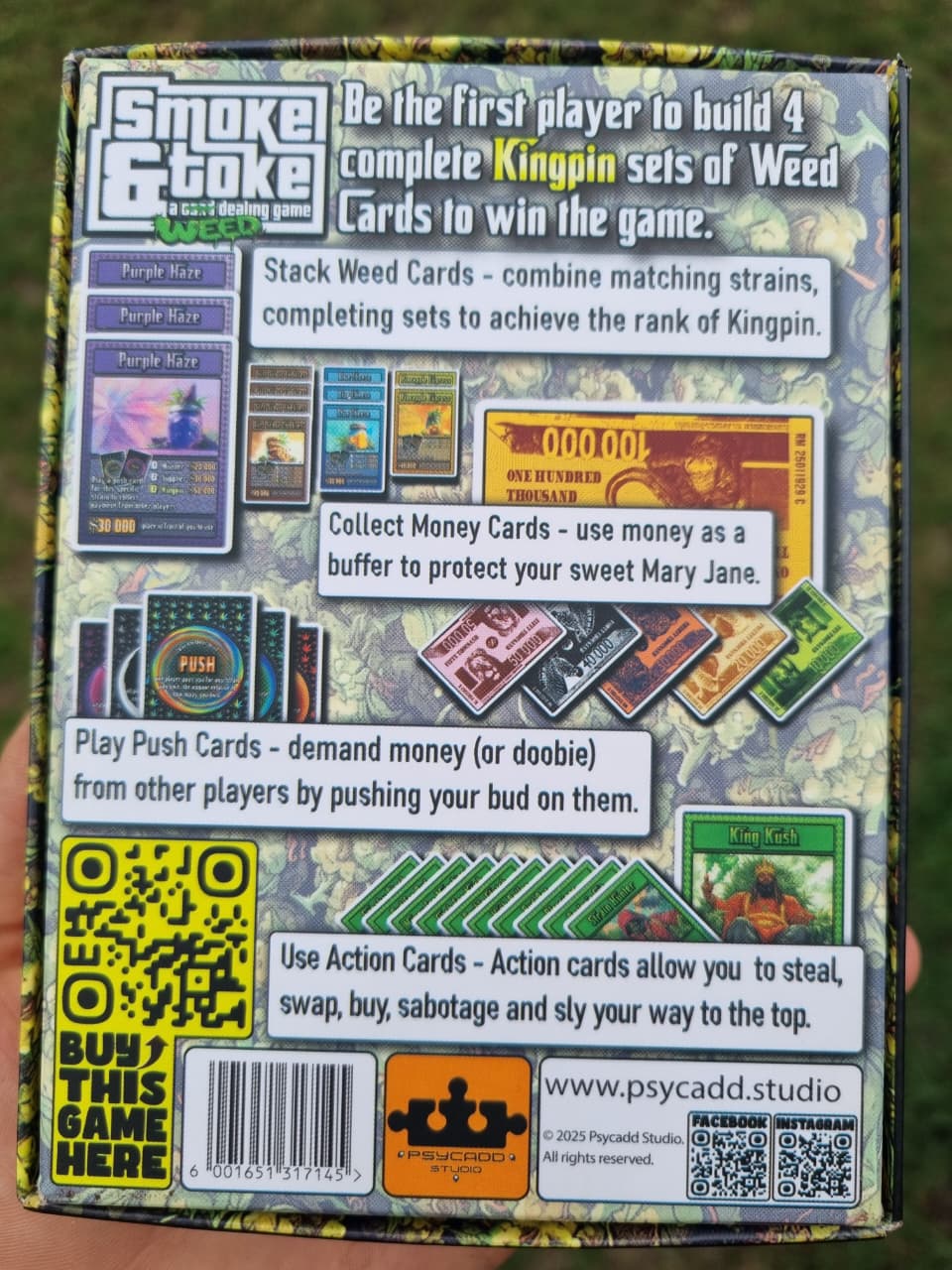 Smoke & Toke - Card Game